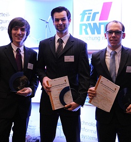 Preisverleihung am 21.03.2012: Die Gewinner nehmen ihre Preise entgegen!